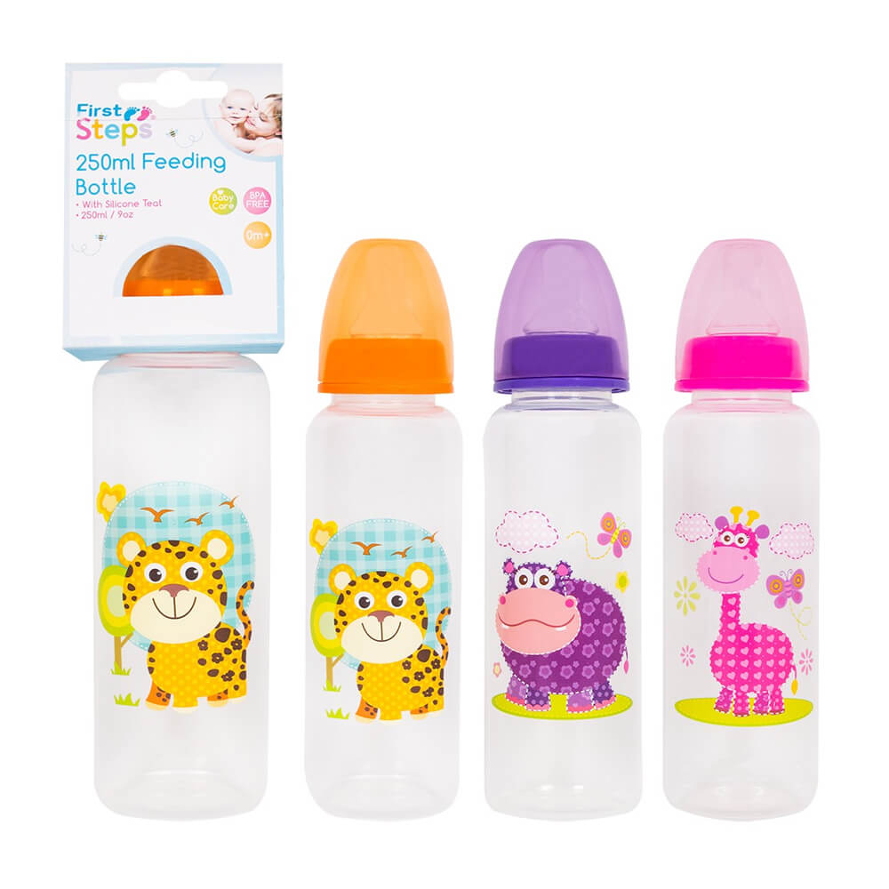 First Steps Baby Bottle Safari 230ml